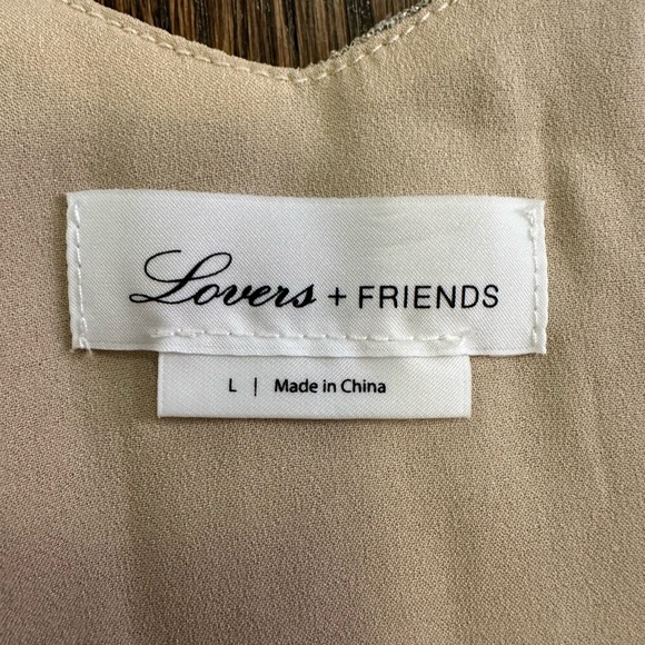 Lovers + Friends Gold Cami- Large - Picture 5 of 11